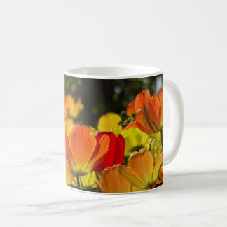 Taza De Café Tulipanes todo 'redondos