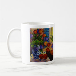 Taza De Café Tulipanes y manzanas 11 oz Classic Mug