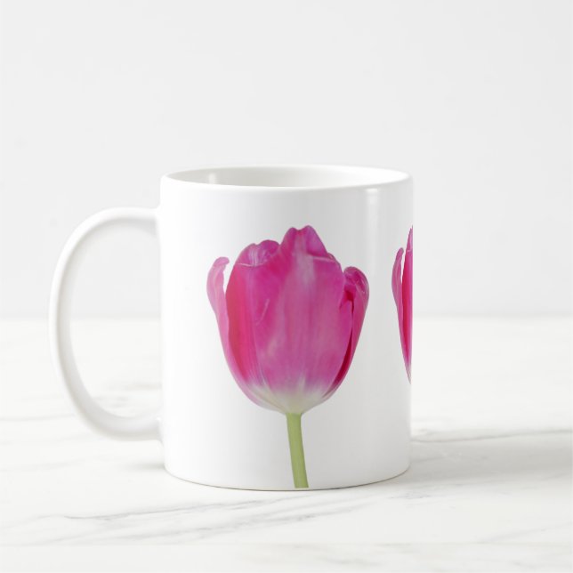 Taza De Café Tulipano rosa (Izquierda)
