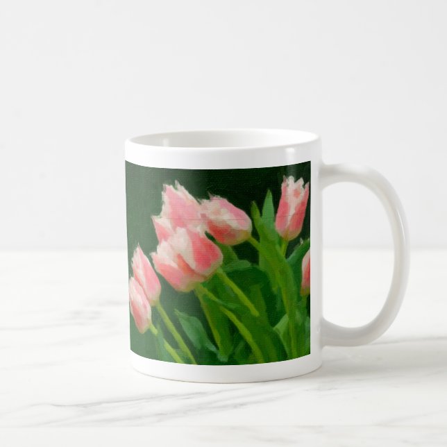Taza De Café Tulipanos (Derecha)