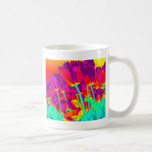 Taza De Café Tulipanos