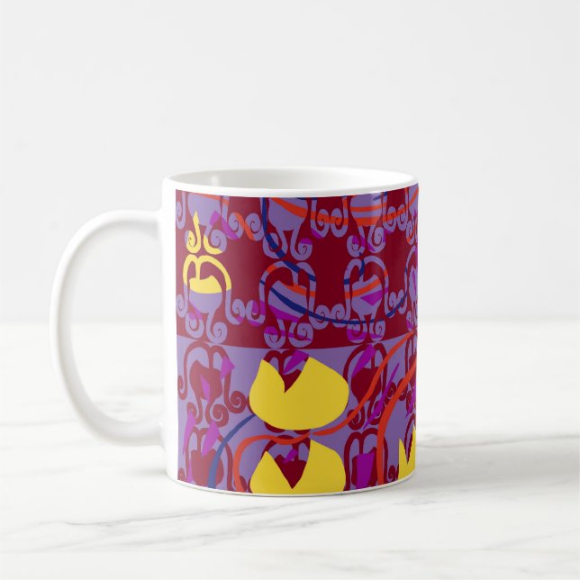 Taza De Café Tulipbulbs Cupflowers (Izquierda)