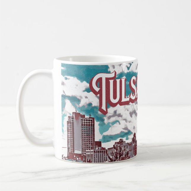Taza De Café Tulsa Oklahoma (Izquierda)