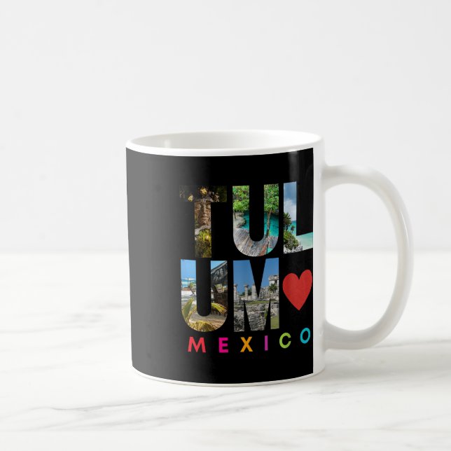 Taza De Café Tulum Mexico 2022 Vacation Beach Matching Family G (Derecha)
