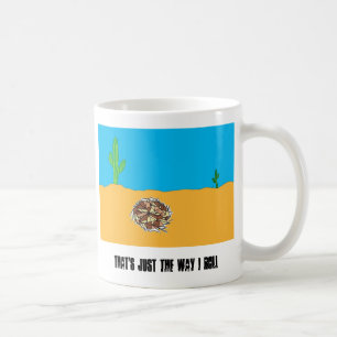 Taza De Café Tumbleweed del balanceo