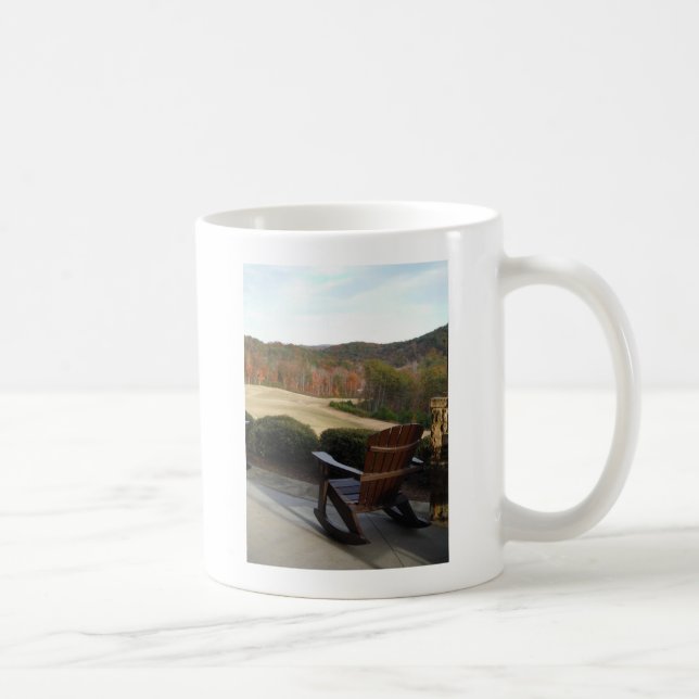 Taza De Café Tumbona con vistas al campo de golf (Derecha)