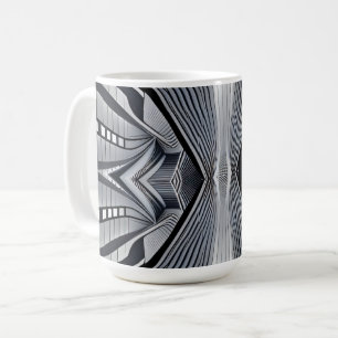 Taza De Café Túnel de Costillas Futurista  