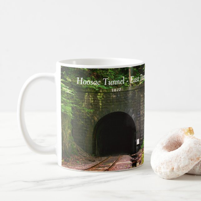 Taza De Café Túnel Hoosac East Portal MAMÁES Florida (Con donut)