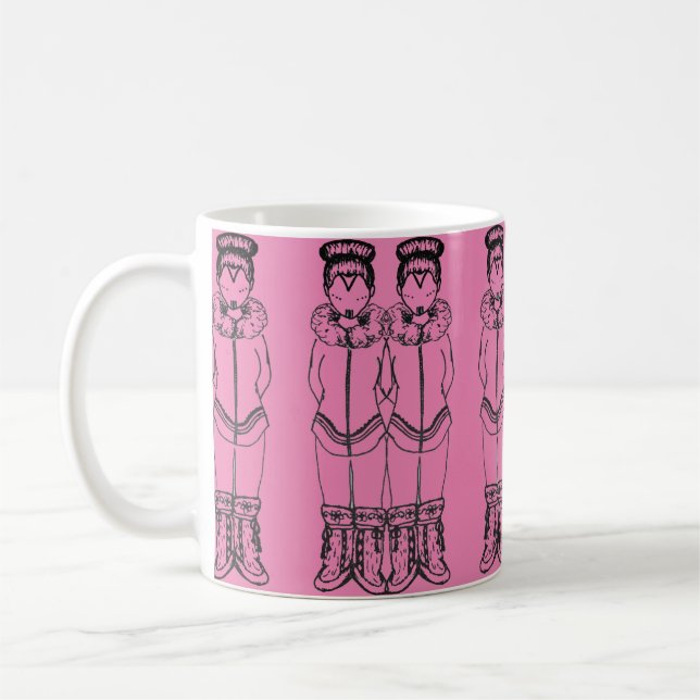 Taza De Café Tunelita de mujeres inuit (Izquierda)