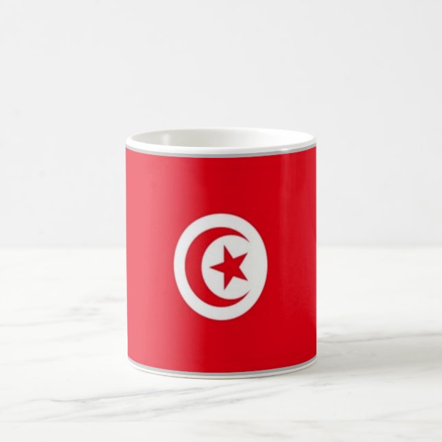 Taza De Café Túnez - Bandera - (Centro)