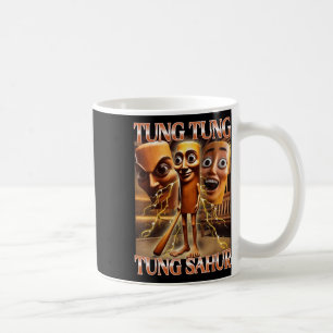 Taza De Café Tung Tung Tung Sahur Meme italiano sobre el loro