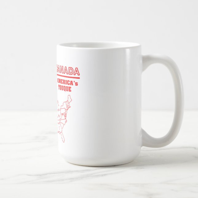 Taza De Café Tuque fresco de Canadá - de América (Derecha)
