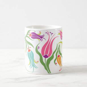 Taza de café turca del jardín