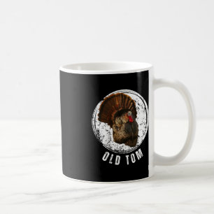 Taza De Café Turquía Caza al viejo Tom Gobbler Turquía Caza