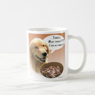 Taza De Café Turquía del Golden Retriever