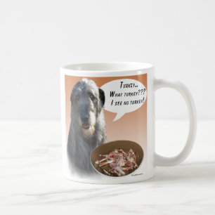 Taza De Café Turquía del lobo irlandés