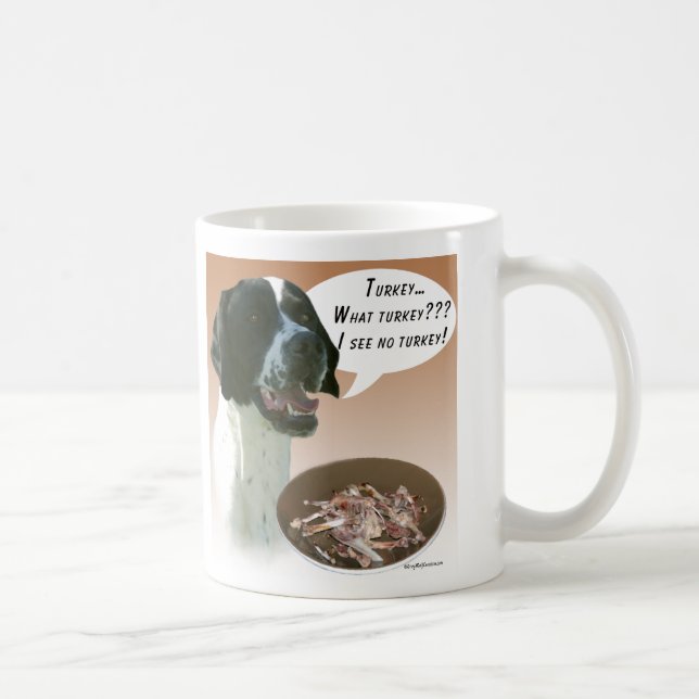 Taza De Café Turquía del puntero (negro) (Derecha)