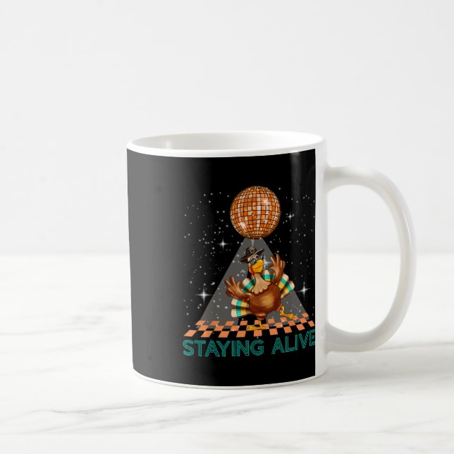 Taza De Café Turquía: Discoteca viva 70 (Derecha)