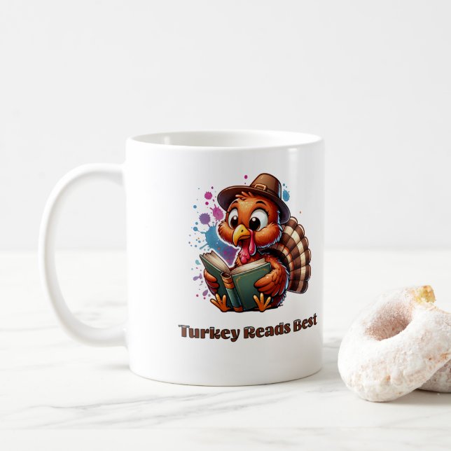 Taza De Café Turquía lee mejor (Con donut)