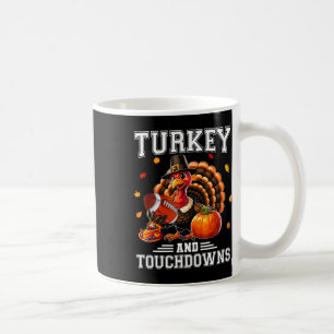 Taza De Café Turquía Y Los Hombres De Fútbol De Acción De Graci