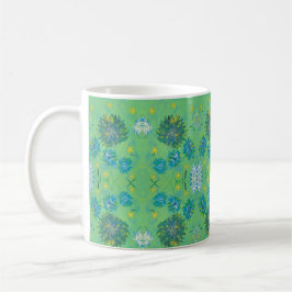 Taza De Café Turquoise Twinkles Coffee Mug