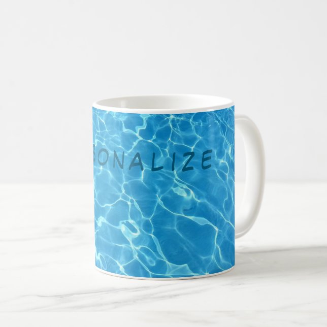 Taza De Café Turquoise Water (Anverso derecho)