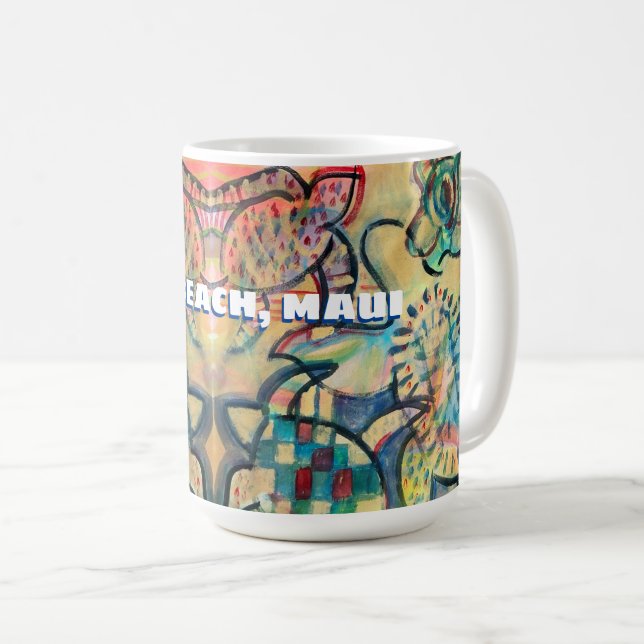 Taza De Café Turtle Beach Maui mug (Anverso derecho)