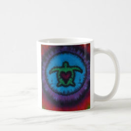 Taza De Café Turtle Love Tie Dye
