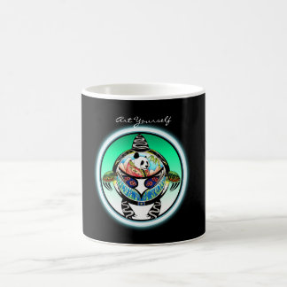 Taza De Café Turtle Panda