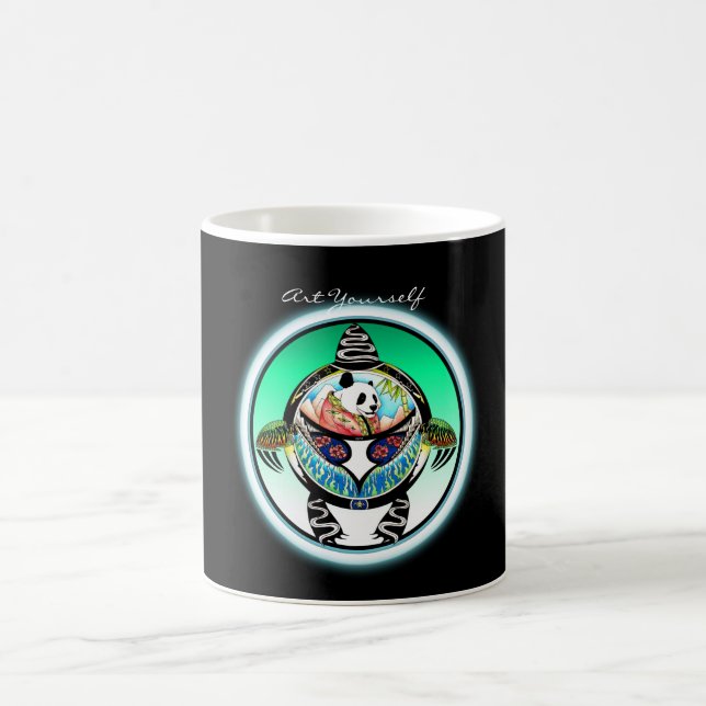 Taza De Café Turtle Panda (Centro)