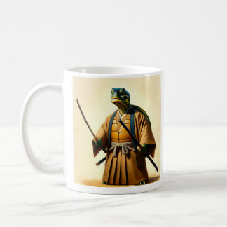Taza De Café Turtle Samurai