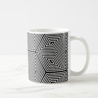 Taza De Café Turtle shell [black] - Japanese Pattern