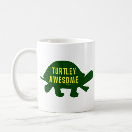 Taza De Café Turtley Totalmente Awesome