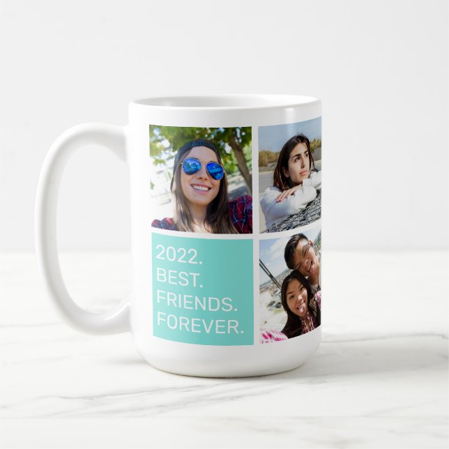 Taza De Café TUS FOTOS Personalizados Mugs de texto (Izquierda)