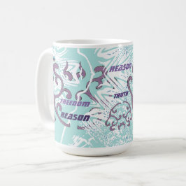 Taza De Café Tus valores elegantes y modernos