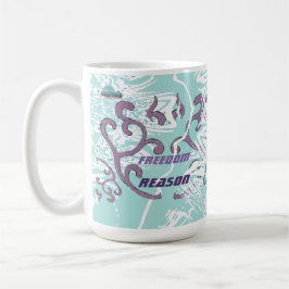 Taza De Café Tus valores elegantes y modernos