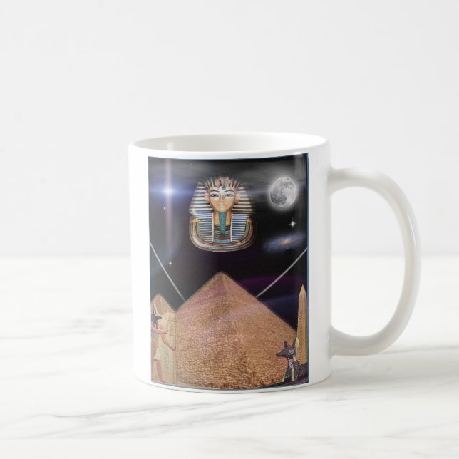 Taza De Café Tutankamón y Egipto (Derecha)