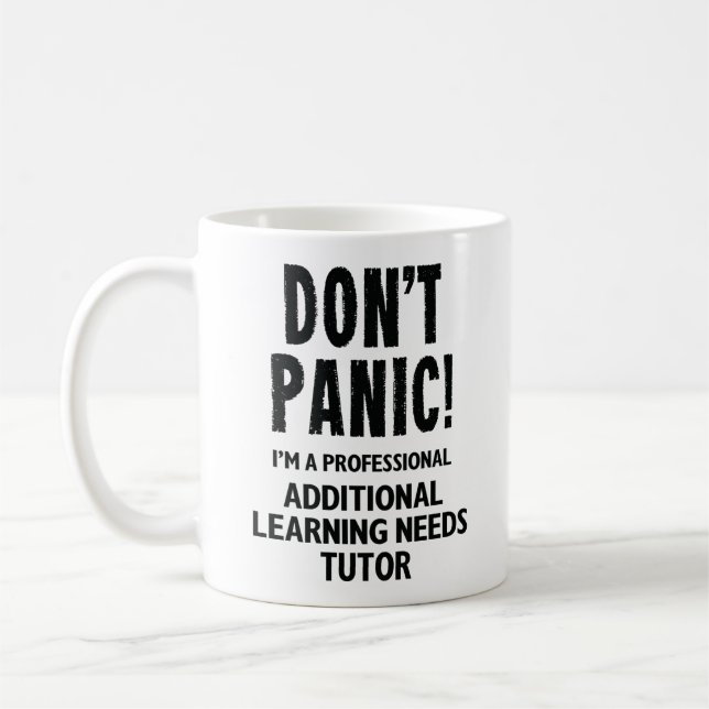 Taza De Café Tutor de necesidades de aprendizaje adicionales (Izquierda)