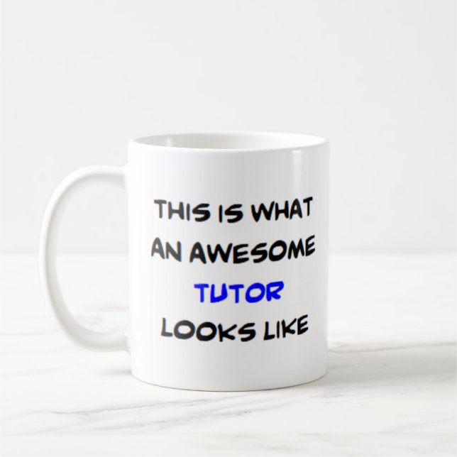 Taza De Café tutor, impresionante (Izquierda)