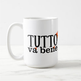 Taza De Café Tutto Va Bene (un fuoco)