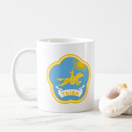 Taza De Café Tuvan Escudo e Instruments mug