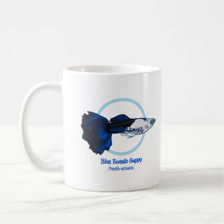 Taza De Café Tuxedo azul