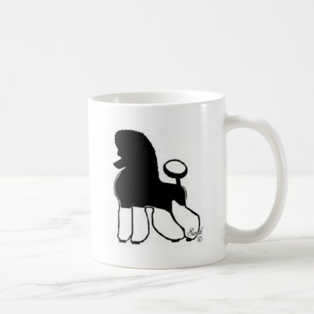 Taza De Café Tuxpoodle (Derecha)