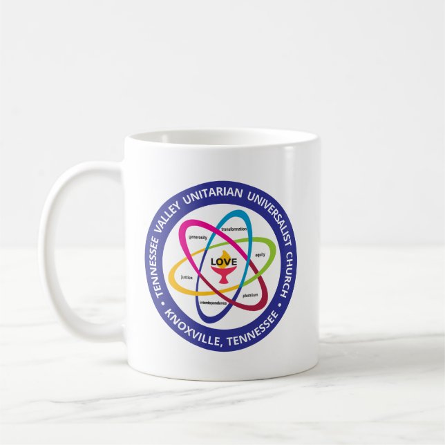 Taza De Café TVUUC - Átomo de valores compartidos (Izquierda)