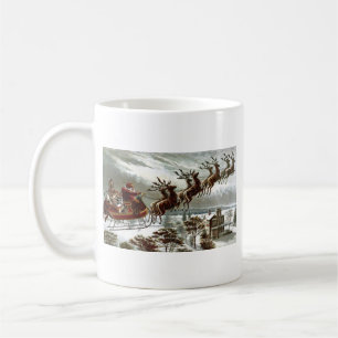Taza De Café Twas la noche antes del navidad
