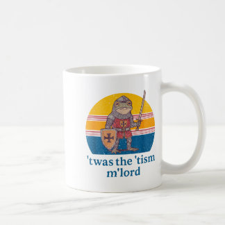 Taza De Café Twas The Tism M Lord Frog Knight - Autism Awarenes