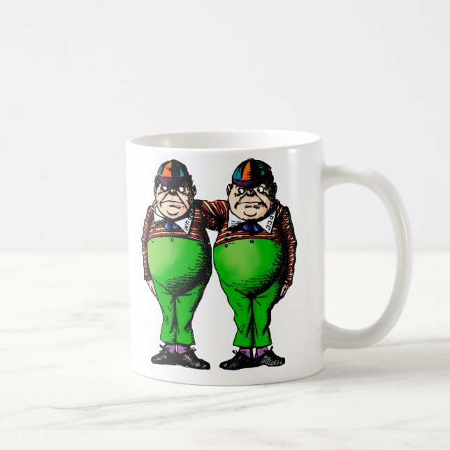 Taza De Café Tweedles Dum y Dee (Derecha)