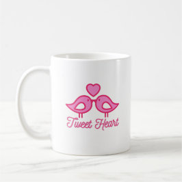 Taza De Café Tweet Heart Love