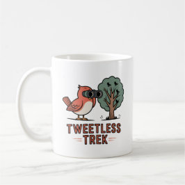 Taza De Café Tweetless Trek Mug – Funny Birdwatching Gift