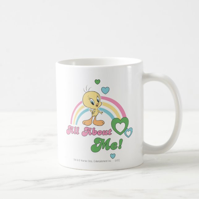 Taza De Café TWEETT™ "All About Me" (Todo sobre mí) (Derecha)